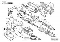 Bosch 0 601 937 420 Gsb 12 Vsp-2 Cordless Impact Drill 12 V / Eu Spare Parts